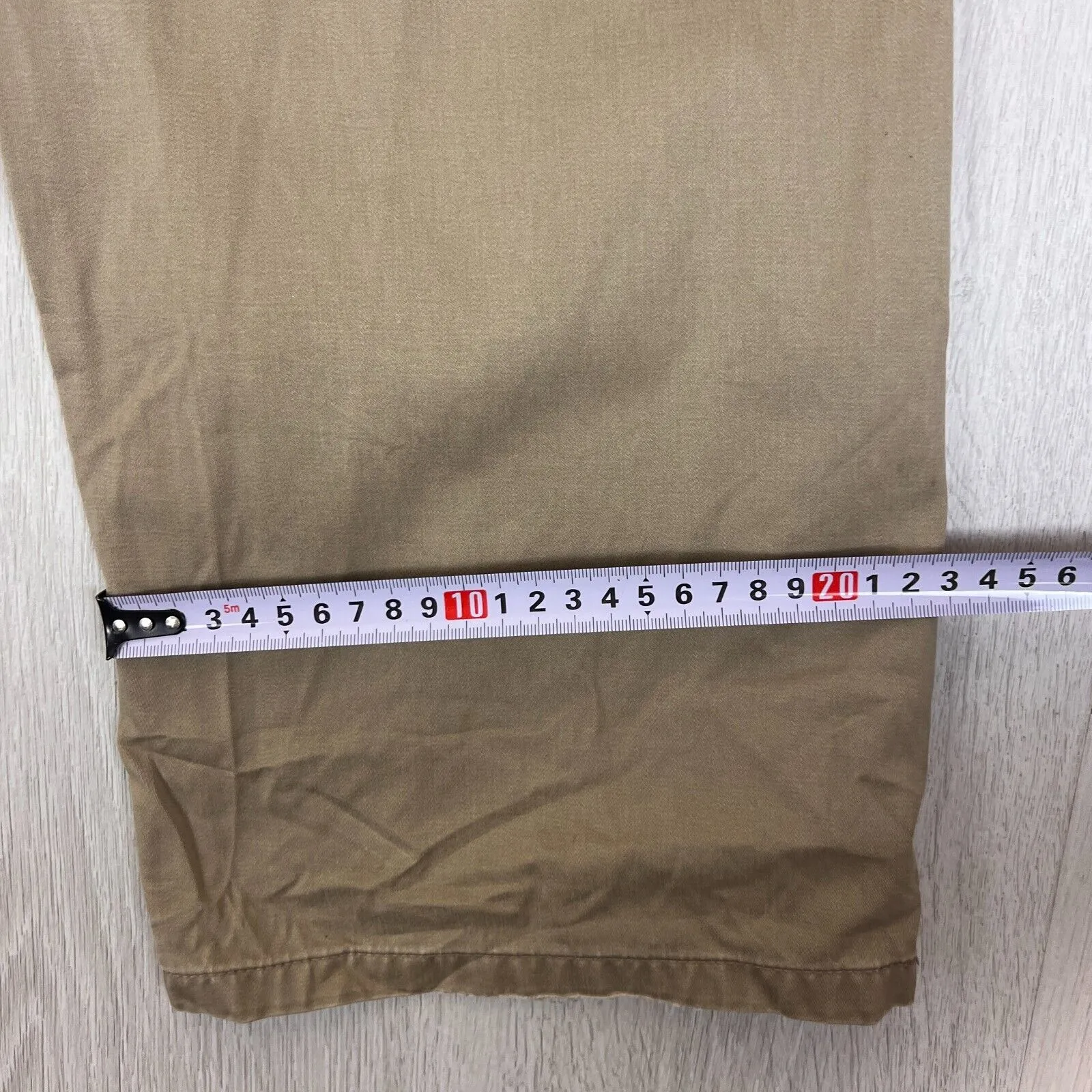Gazman Mens Brown Regular Fit Chinos Size 36