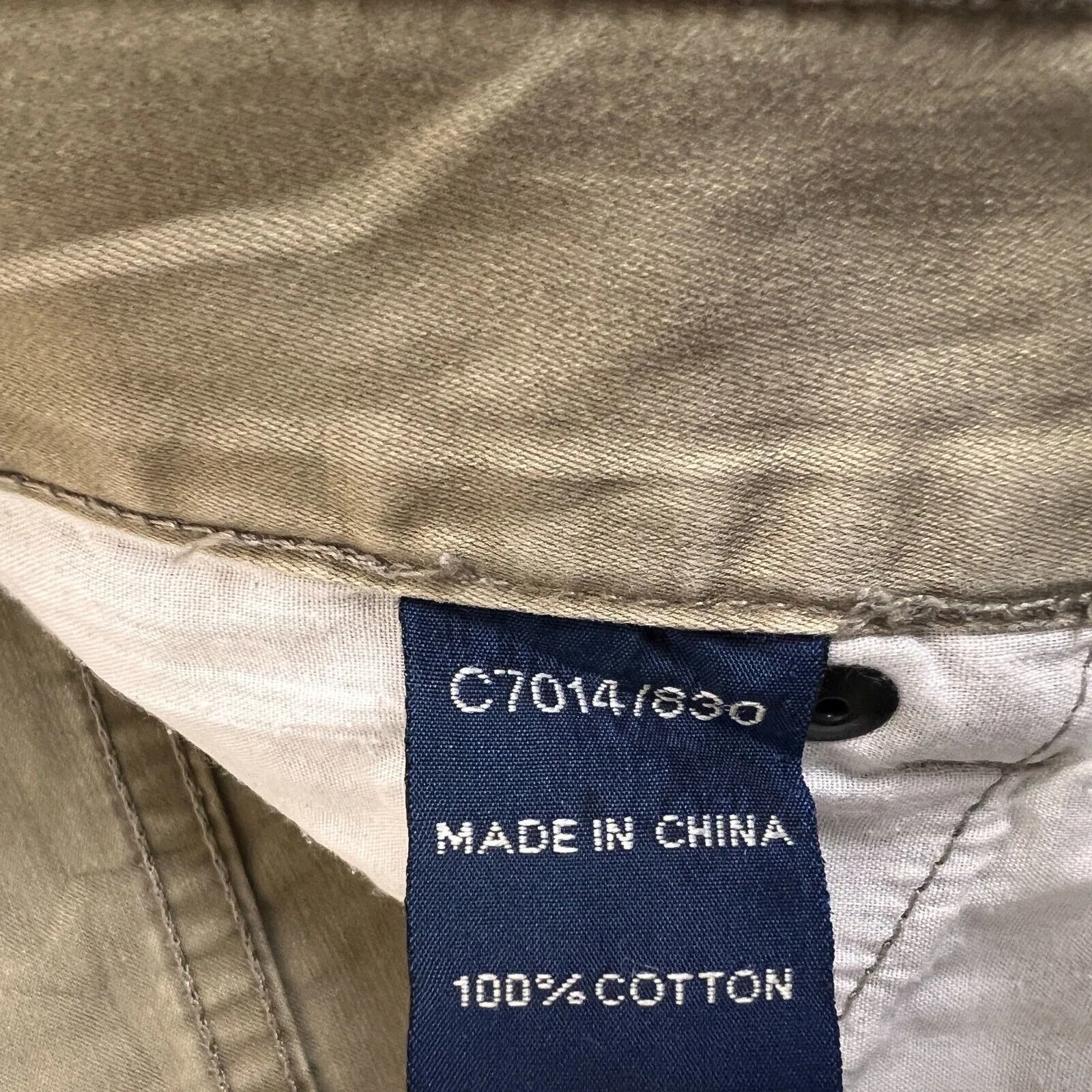 Gazman Mens Brown Regular Fit Chinos Size 36