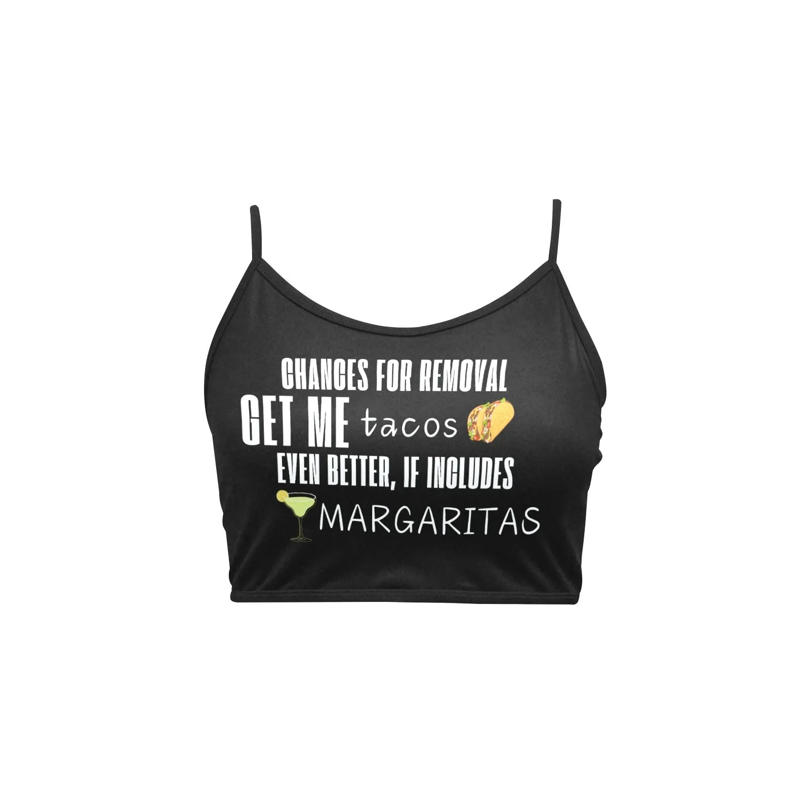 Get Me Tacos Crop Top