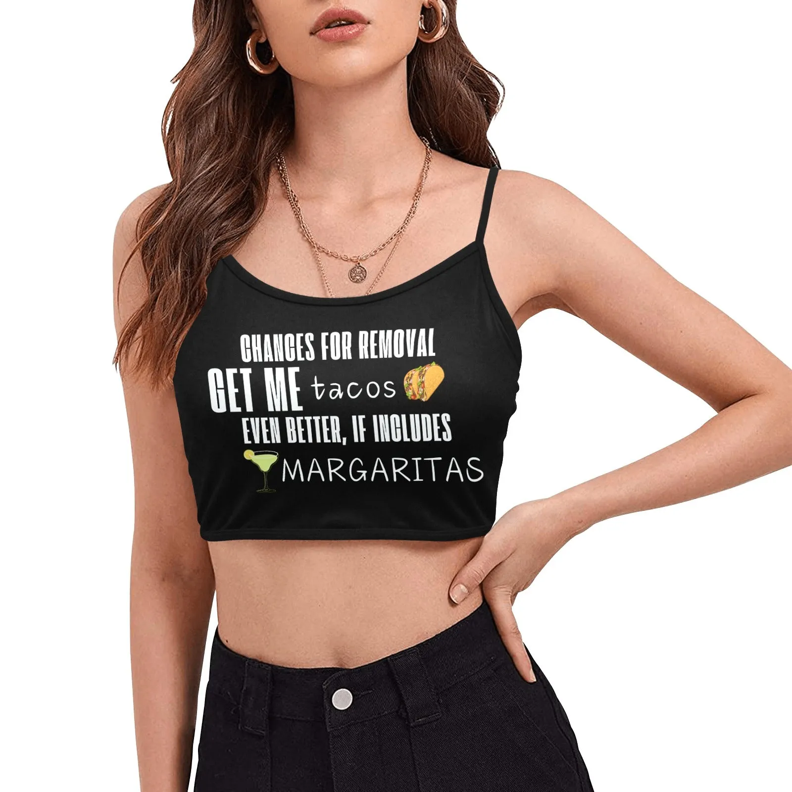 Get Me Tacos Crop Top