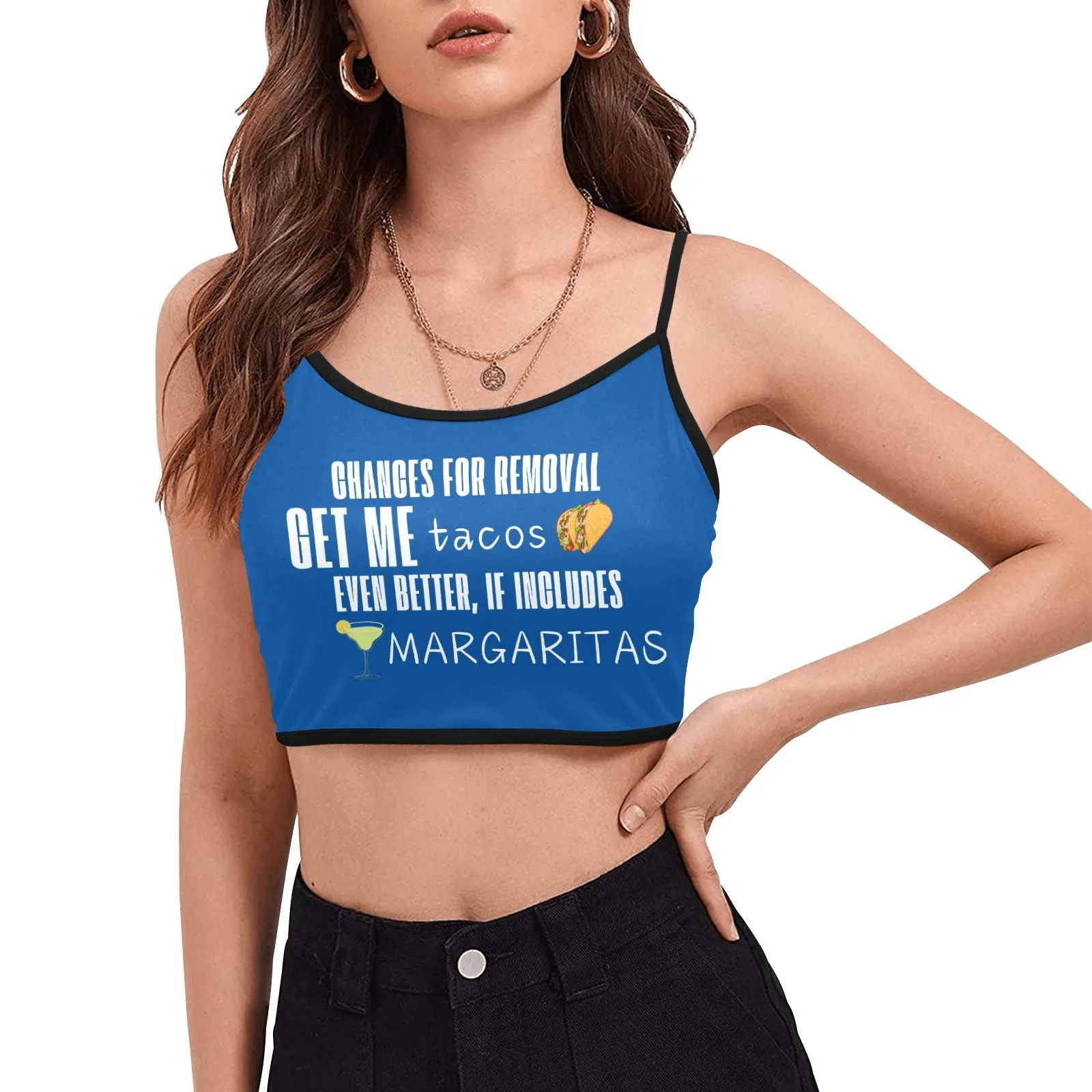 Get Me Tacos Crop Top