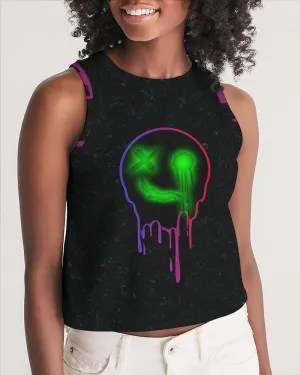 Ghost Glitch Women's Cropped Tank