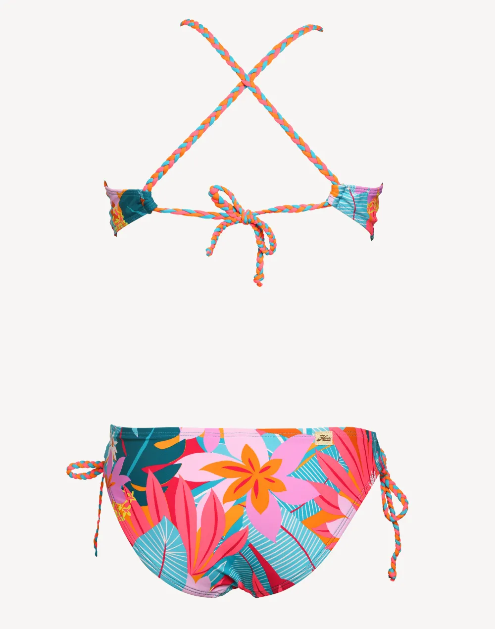 Girls Aloha Hankerchief Tankini Set
