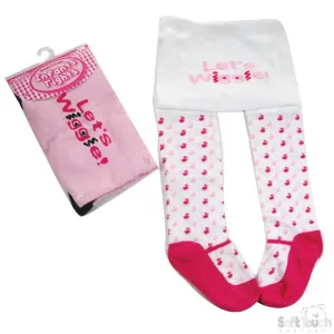 Girls Fun Bum Tights - "Let's Wiggle