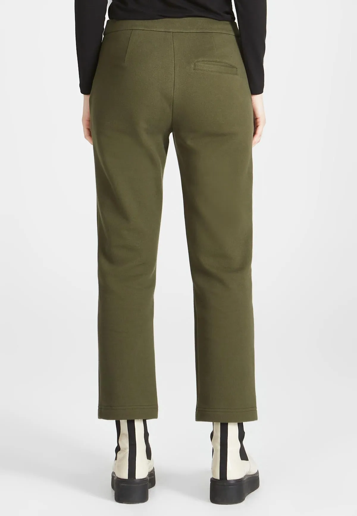 GIVN Trousers Jasmin moss green (structure)
