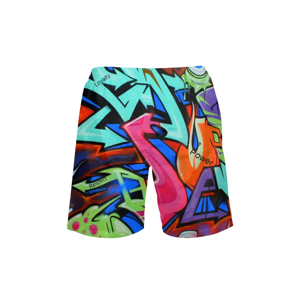 GRAFFITI Men's Swim Trunk