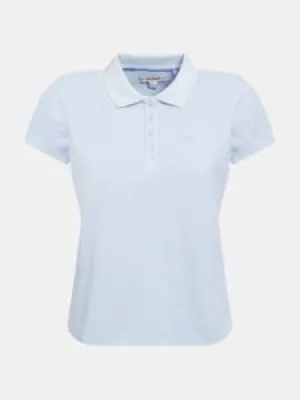 Guess Eco Pique Logo Golfer Tee Blue