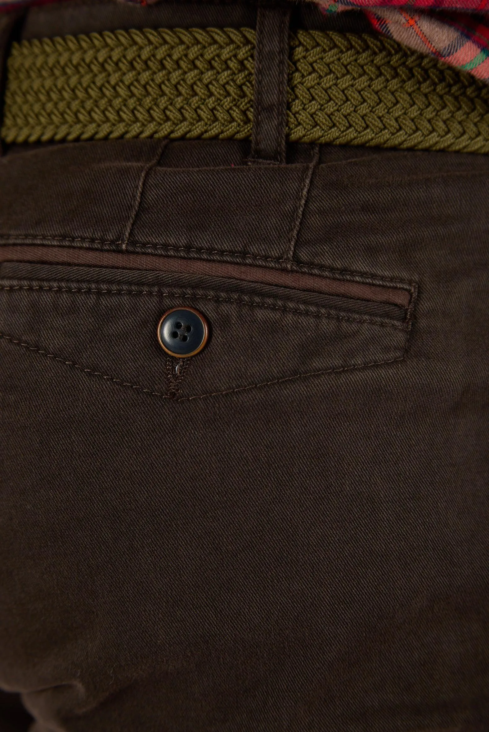 Gun Hill Mens Doeskin chinos - Brown, Olive or Navy
