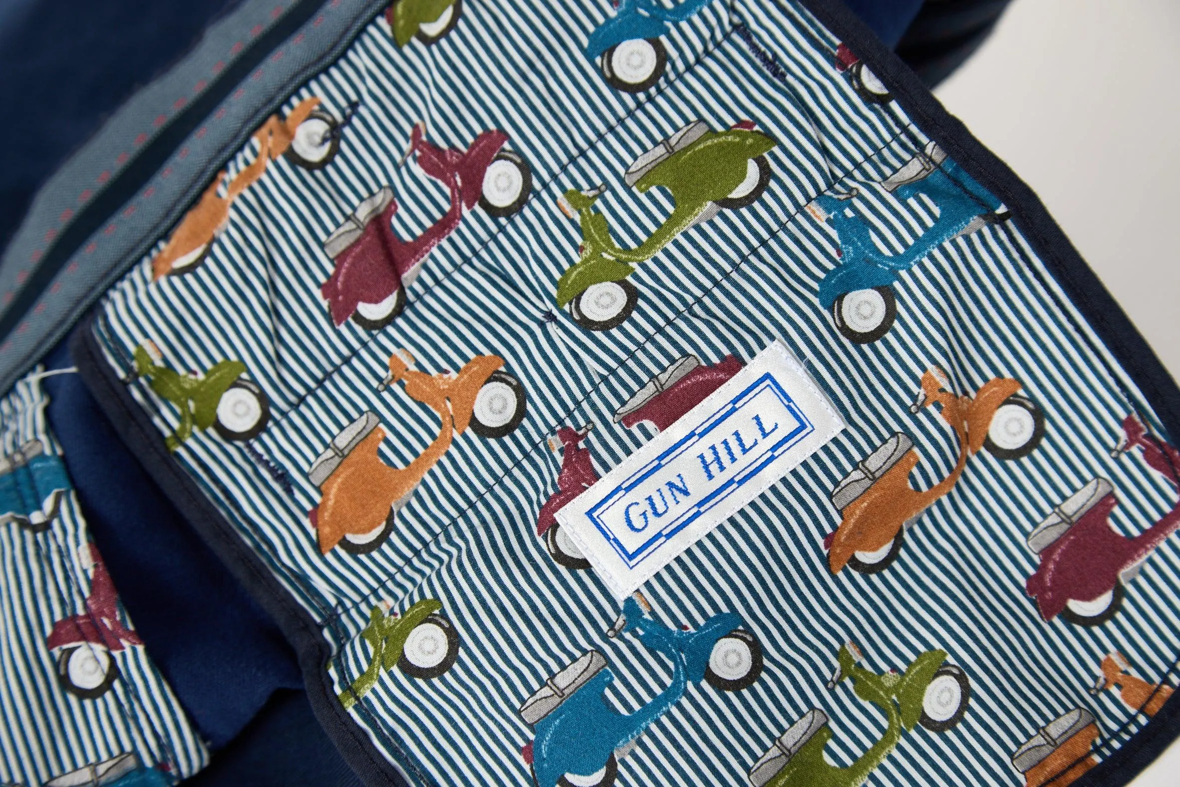 Gun Hill Mens Doeskin chinos - Brown, Olive or Navy