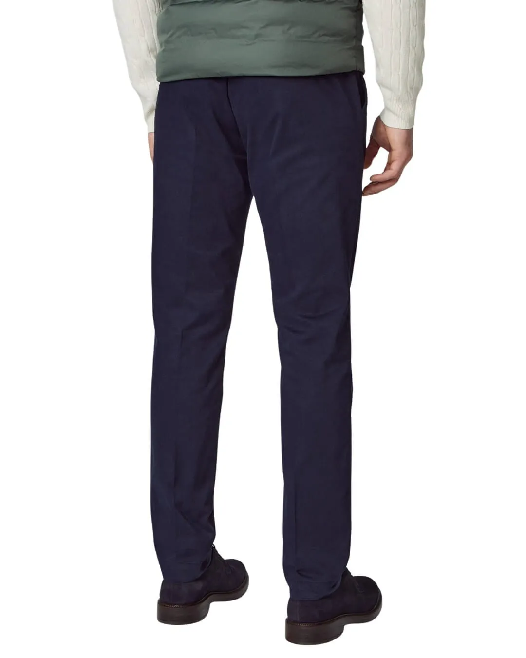 Hackett Navy Kensington Chino Trousers
