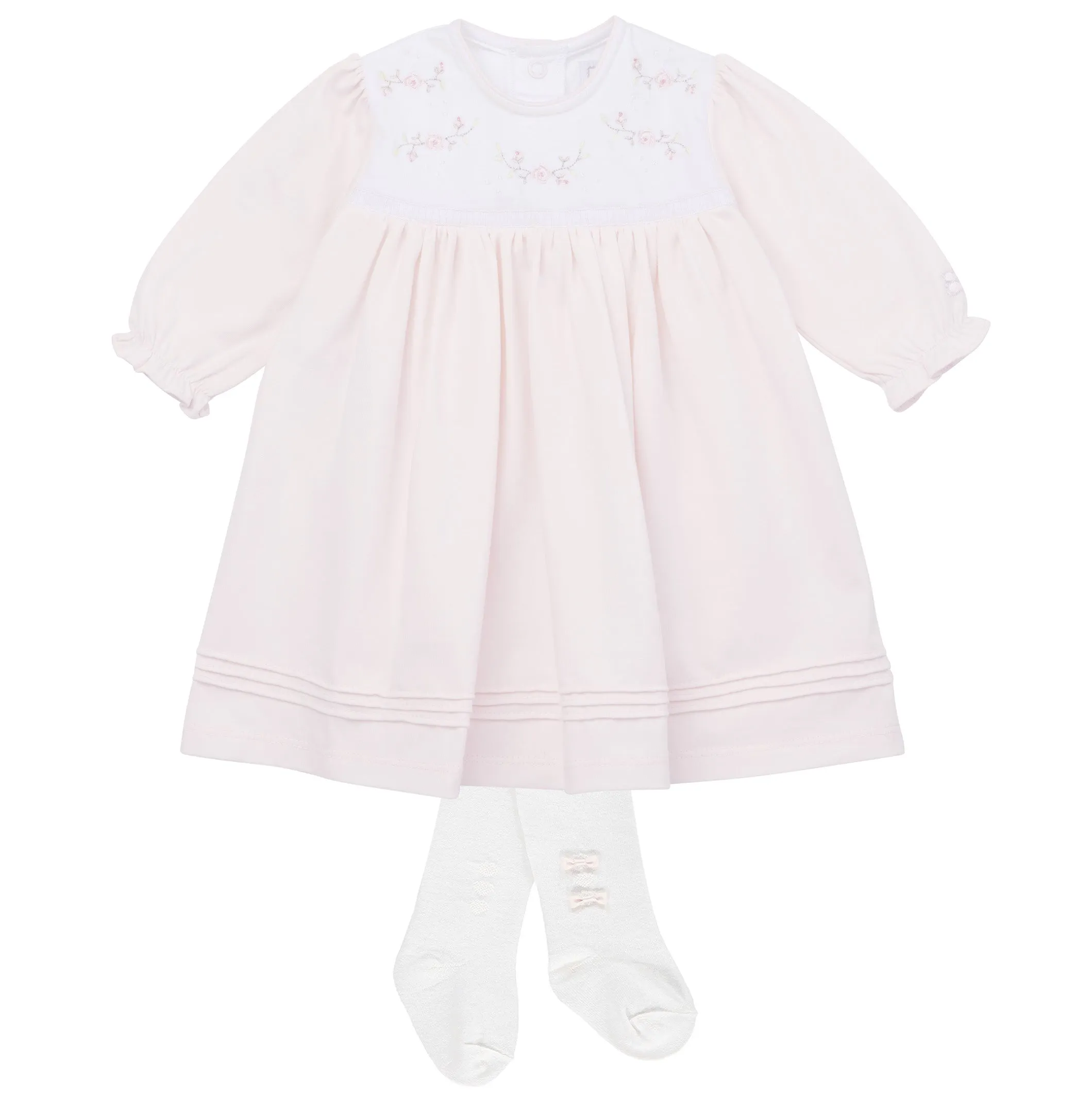 Harmony Beautiful Baby Girls Dress and Tights