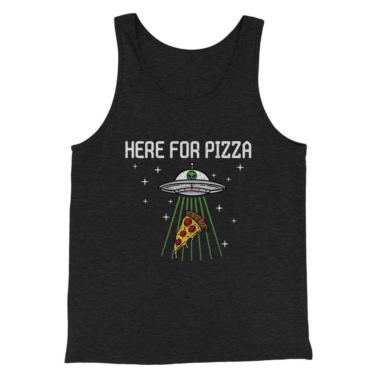 Here For The Pizza Men/Unisex Tank Top