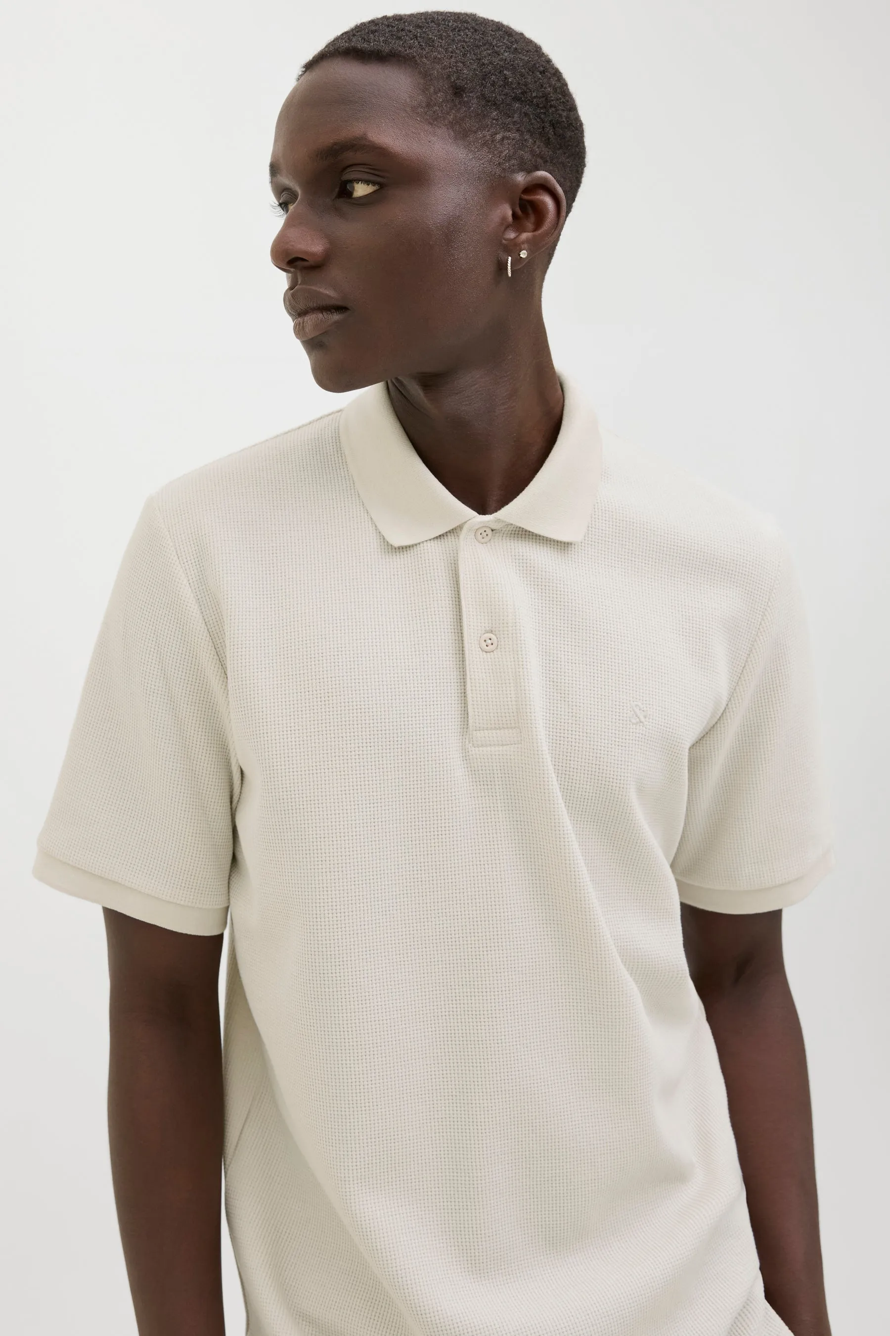 Heren tops polo korte mouw Beige - CORE BY JACK & JONES