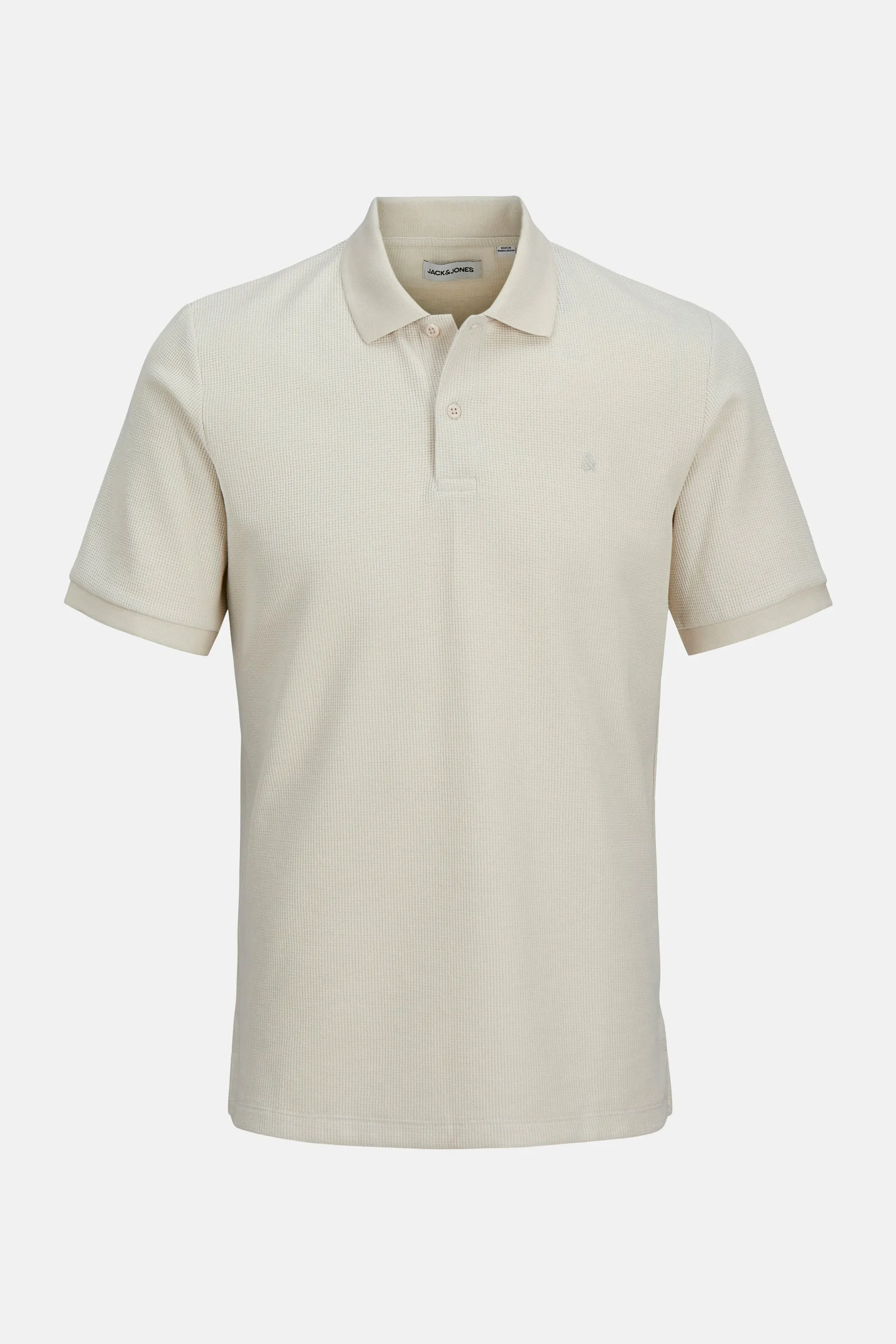 Heren tops polo korte mouw Beige - CORE BY JACK & JONES