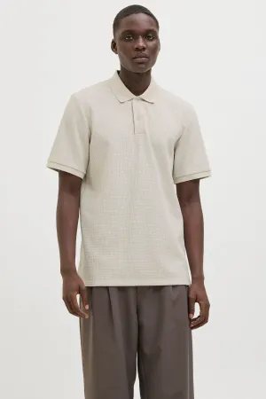 Heren tops polo korte mouw Beige - CORE BY JACK & JONES
