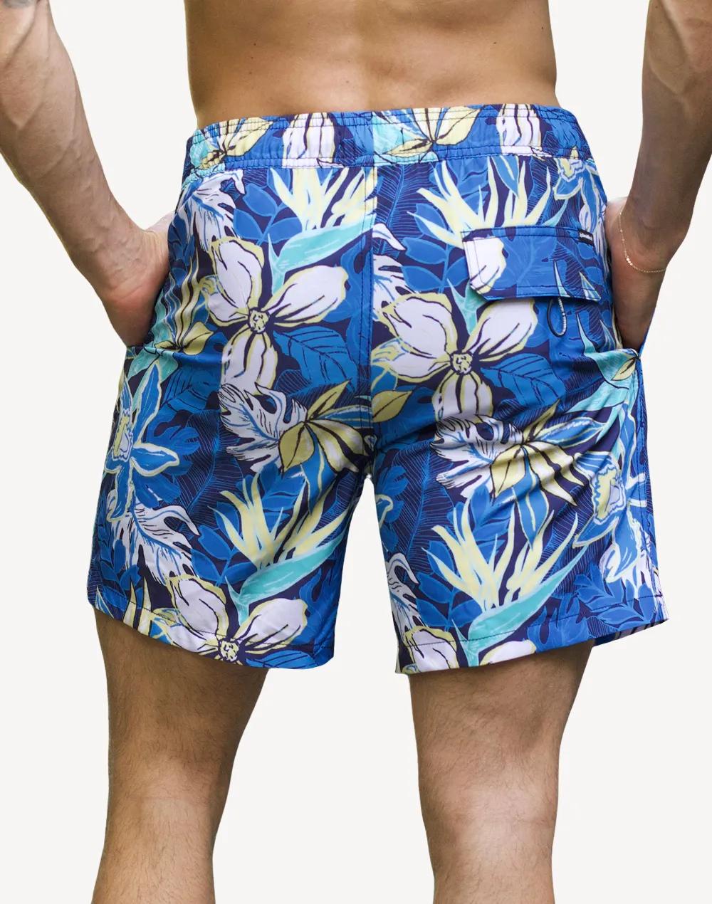 Hidden Reef 17" Printed Swim Trunk