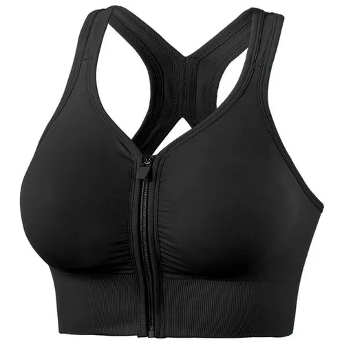 High Impact Sports Bra W/ Zipper