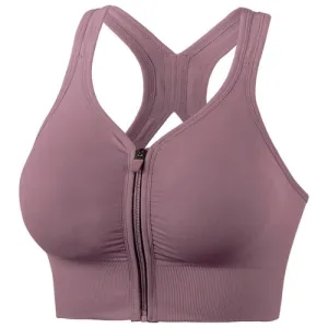 High Impact Sports Bra W/ Zipper