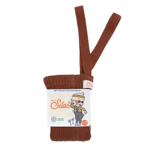 Hippy Footless Cotton Tights - Cinnamon