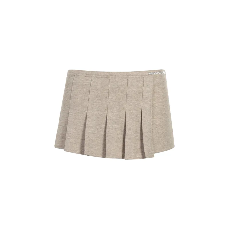 Hooded Plush Skirt Set