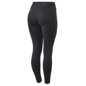 Horze Active Women's Silicone Full Seat Tights w/ Phone Pockets