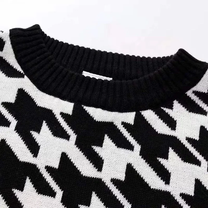 HoundStooth Sweater