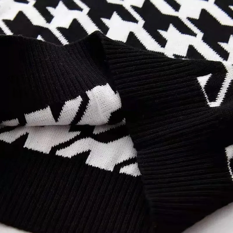 HoundStooth Sweater