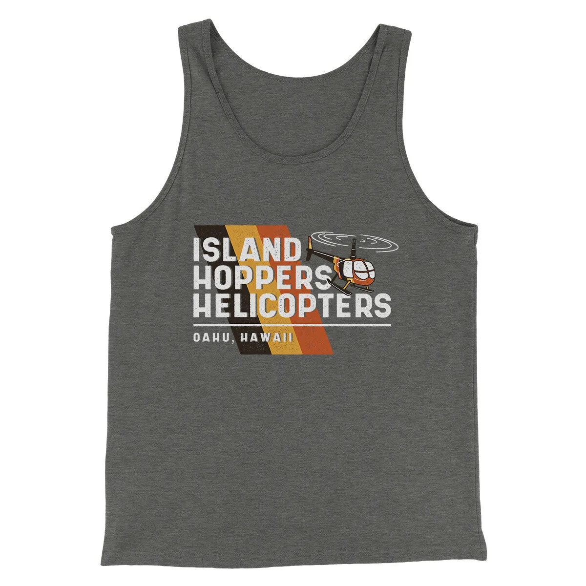 Island Hoppers Helicopters Men/Unisex Tank Top