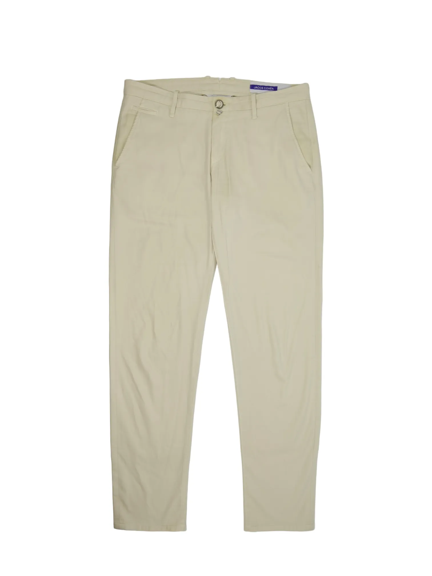 Jacob Cohen Beige Modal, Cotton & Elastane Bobby Chino