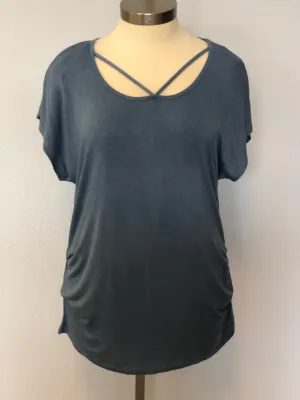JERSEY TOP W/HEMMED SIDES