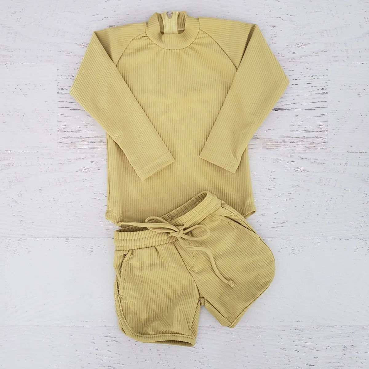 Jett Swim Trunks - Eco Rib Citrus