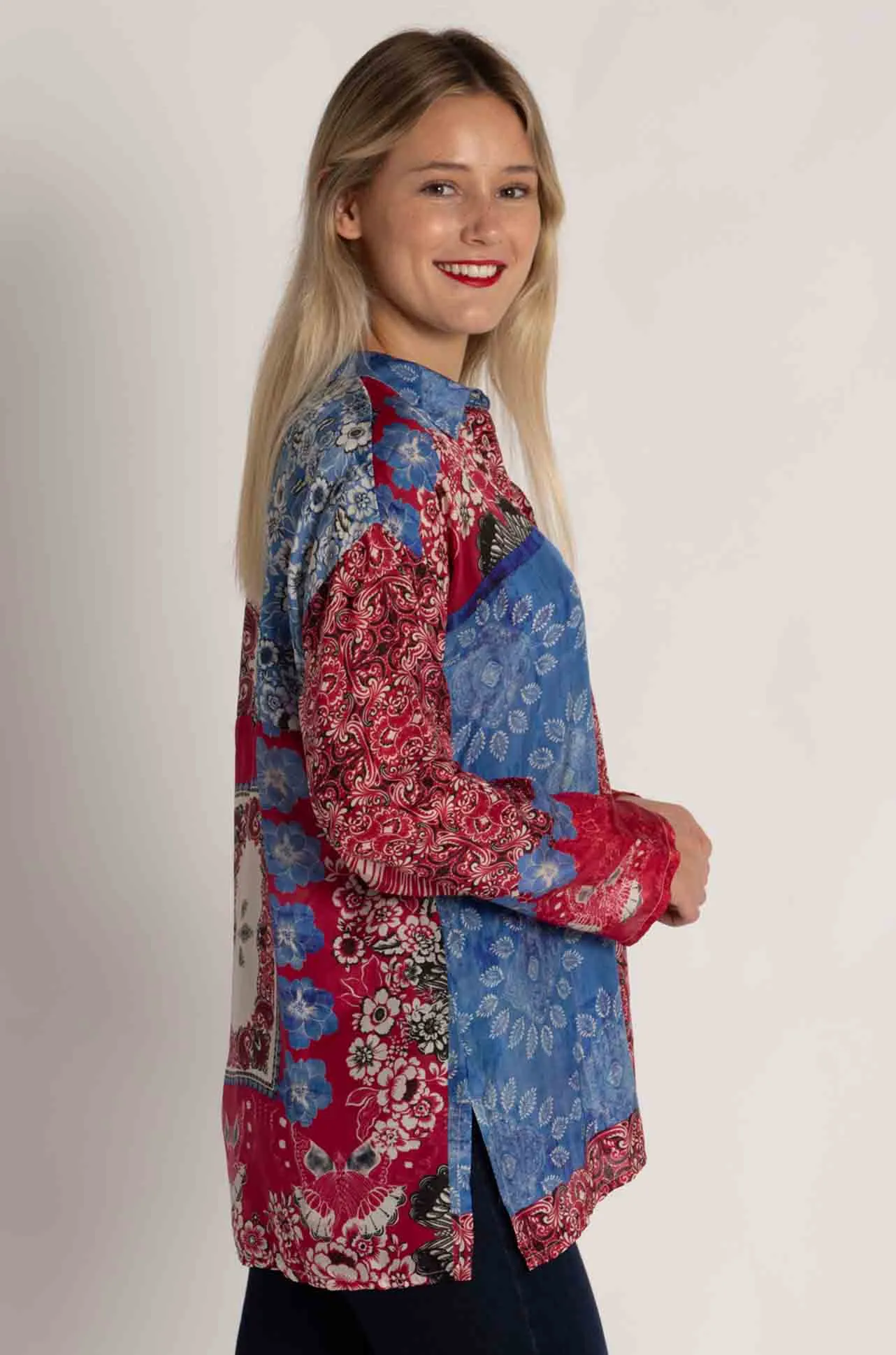 Johnny Was - Arend Tunic in Mayborn Scarf Print