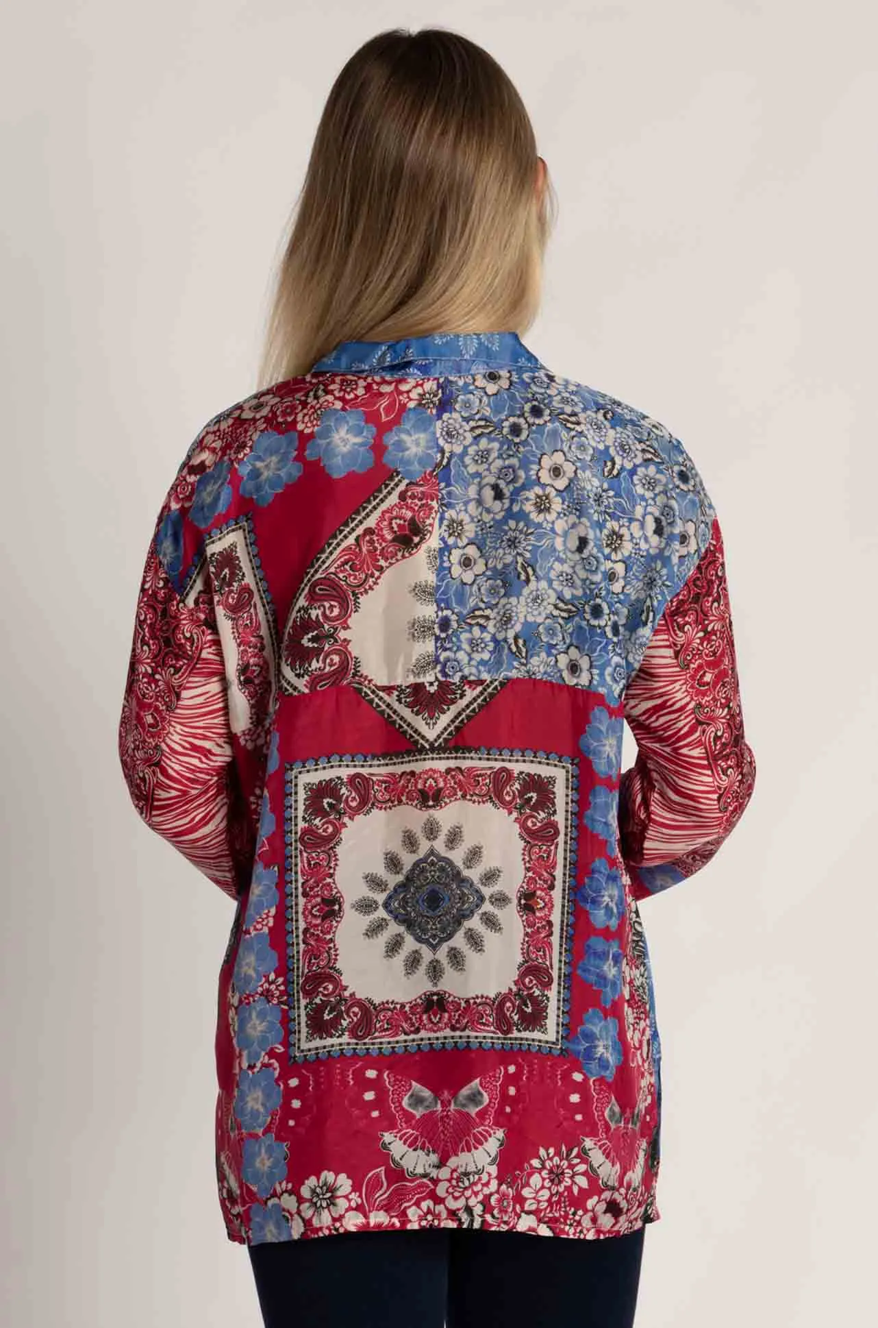 Johnny Was - Arend Tunic in Mayborn Scarf Print