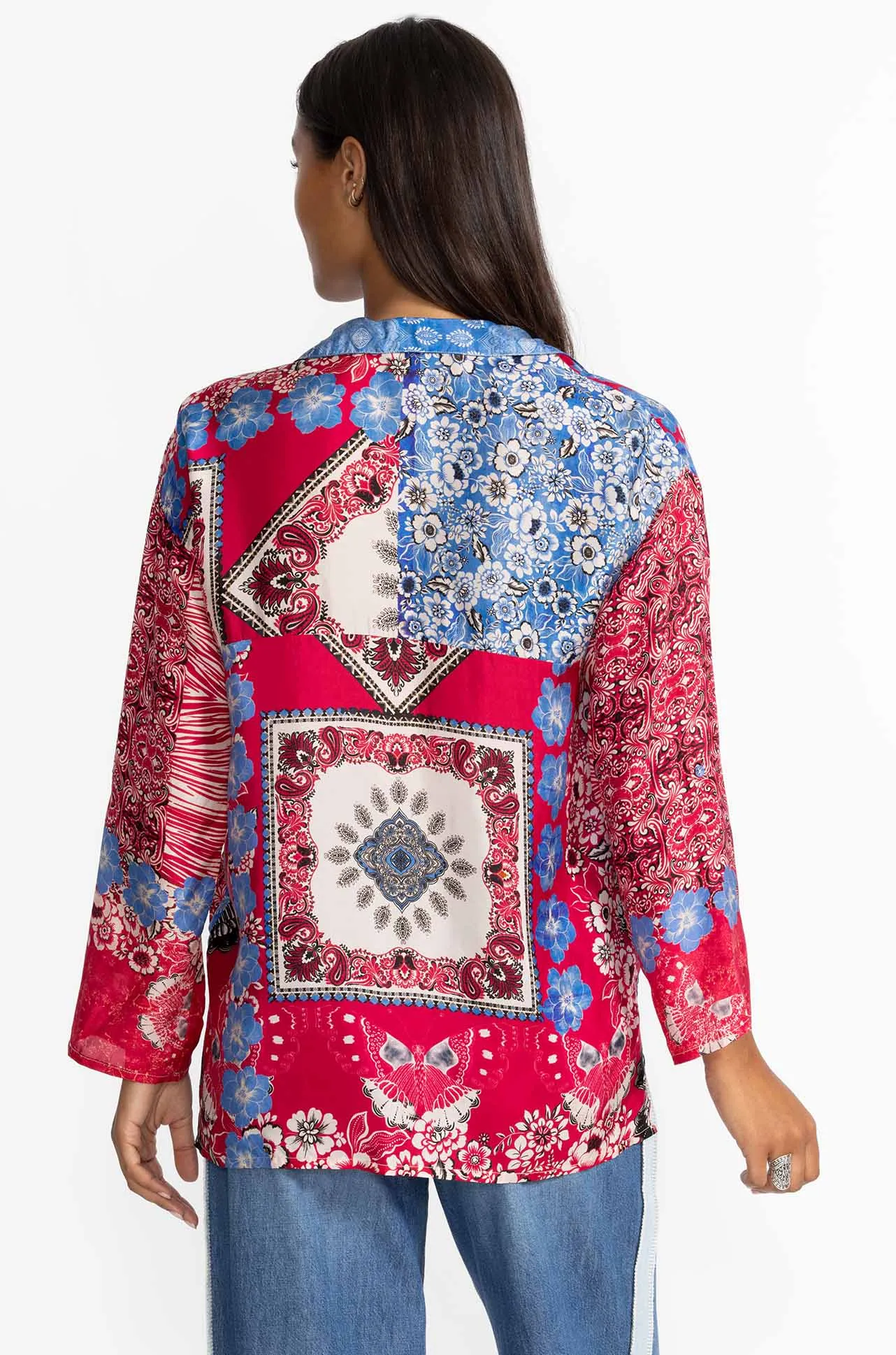 Johnny Was - Arend Tunic in Mayborn Scarf Print