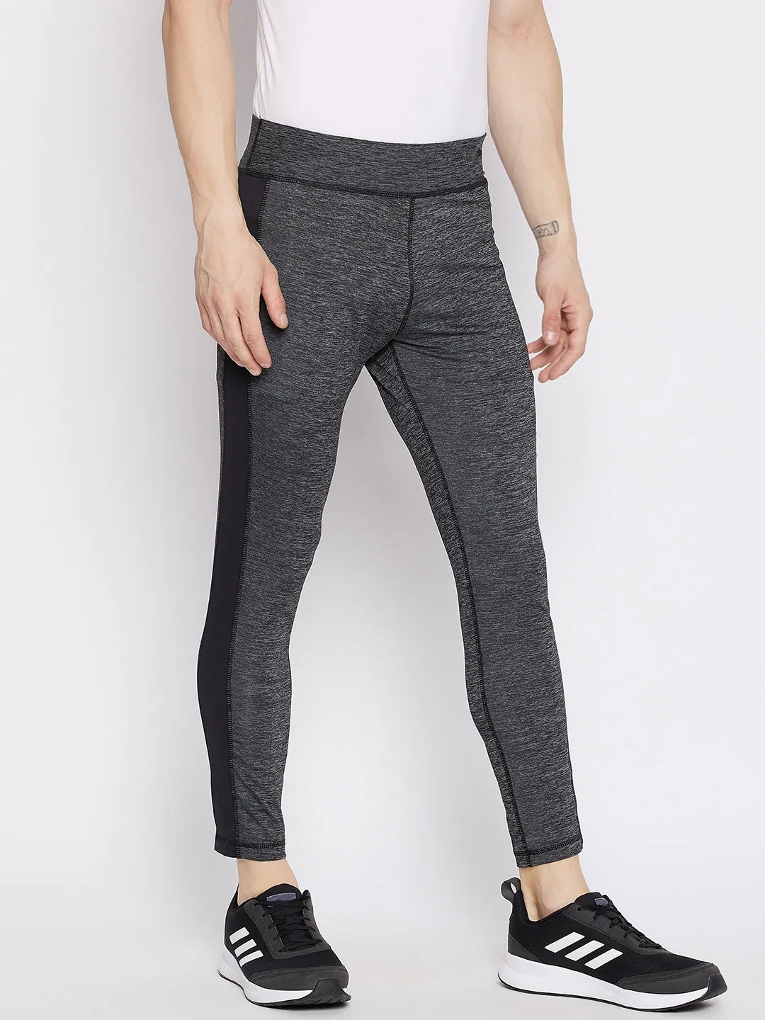 JUMP USA Men Grey Active Wear Tights