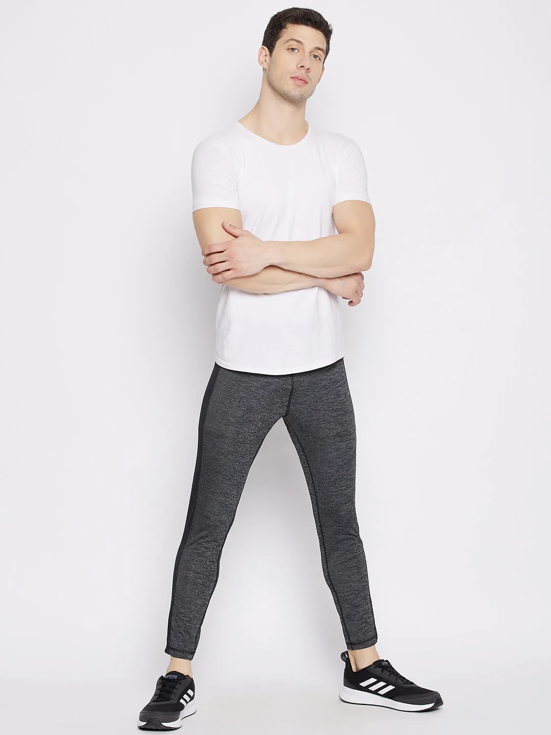 JUMP USA Men Grey Active Wear Tights