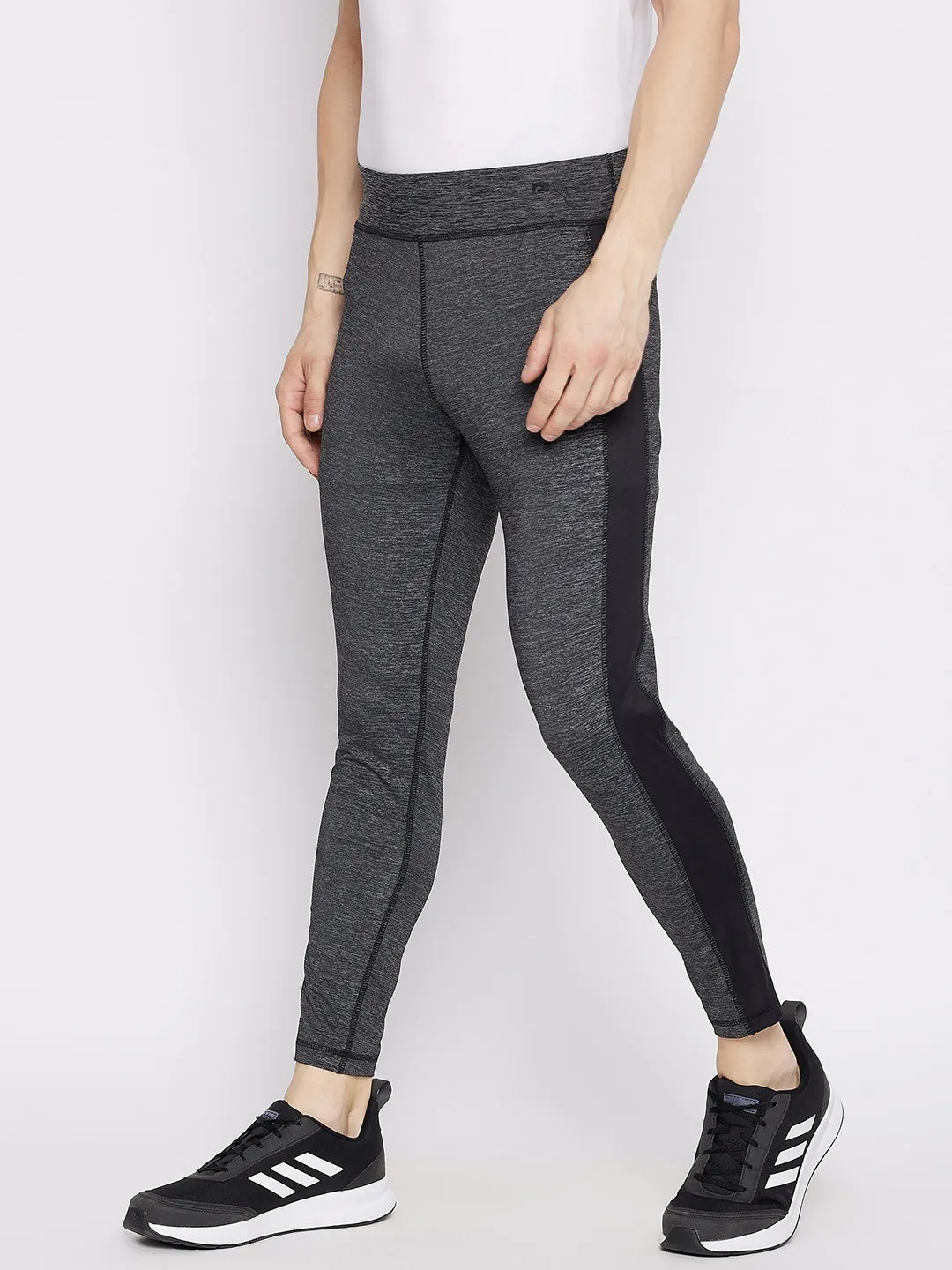JUMP USA Men Grey Active Wear Tights