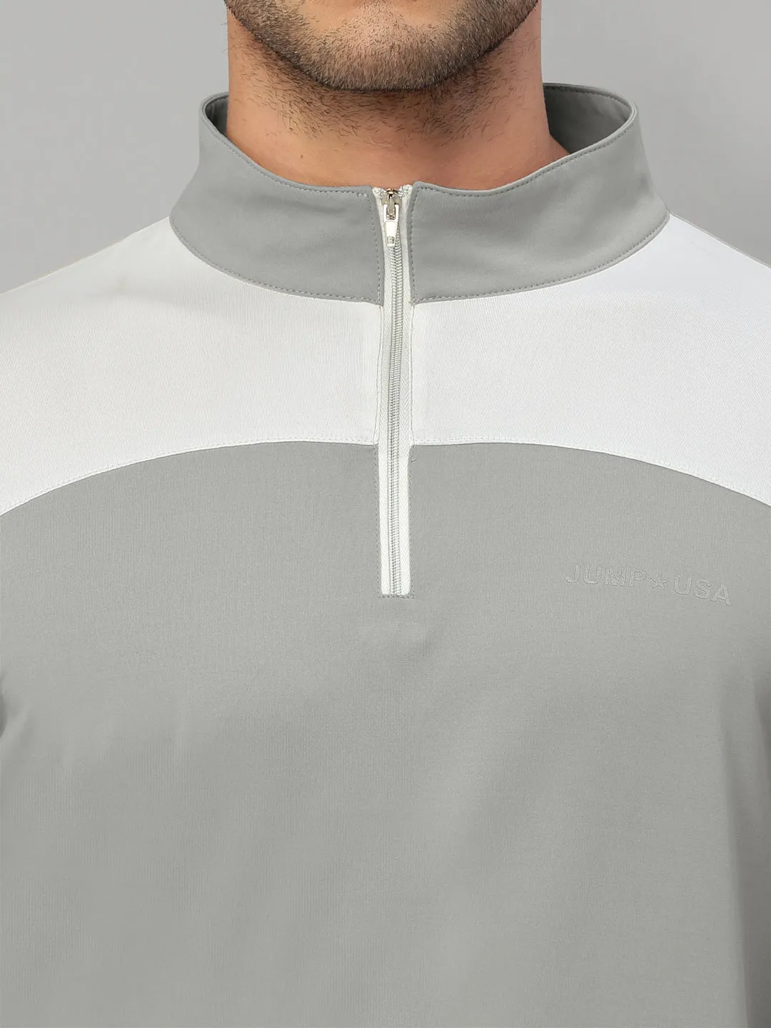 JUMP USA Outdoor Men Rapid-Dry Solid T-Shirts
