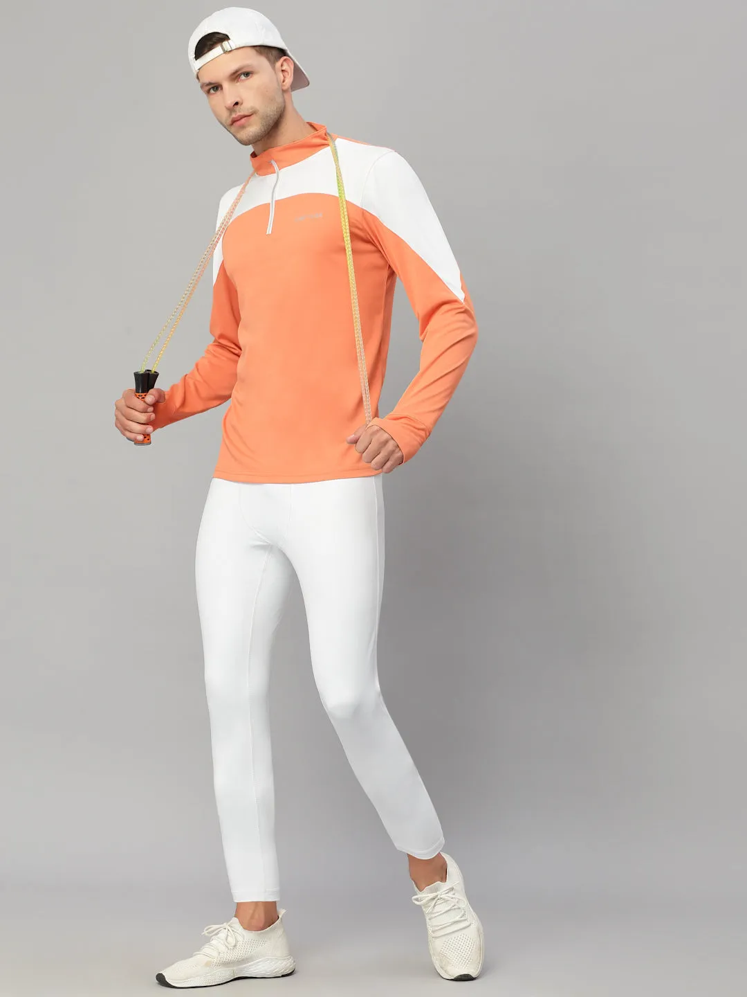 JUMP USA Outdoor Men Rapid-Dry Solid T-Shirts