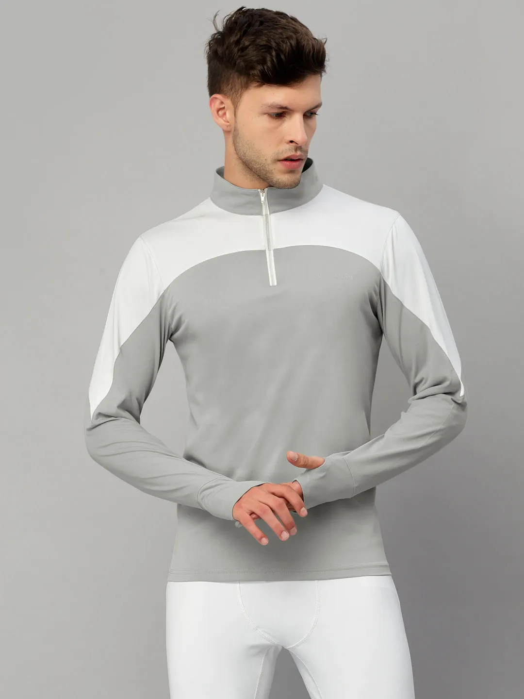 JUMP USA Outdoor Men Rapid-Dry Solid T-Shirts