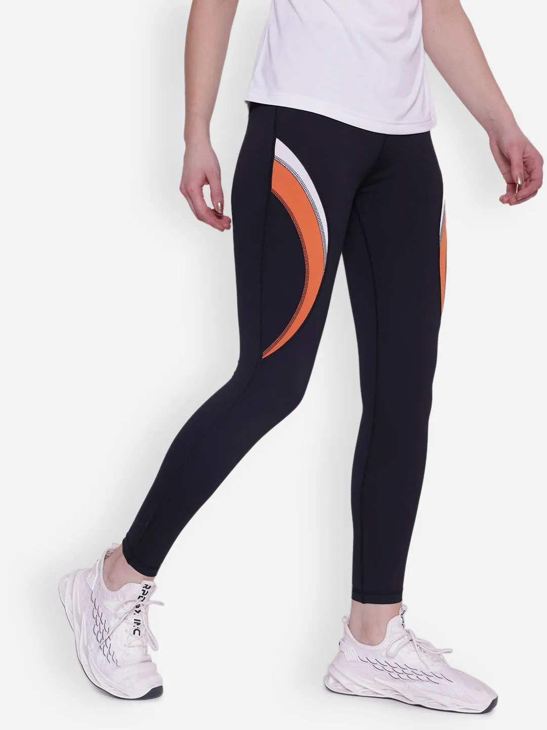 JUMP USA Women Solid Rapid-Dry Seamless Tights