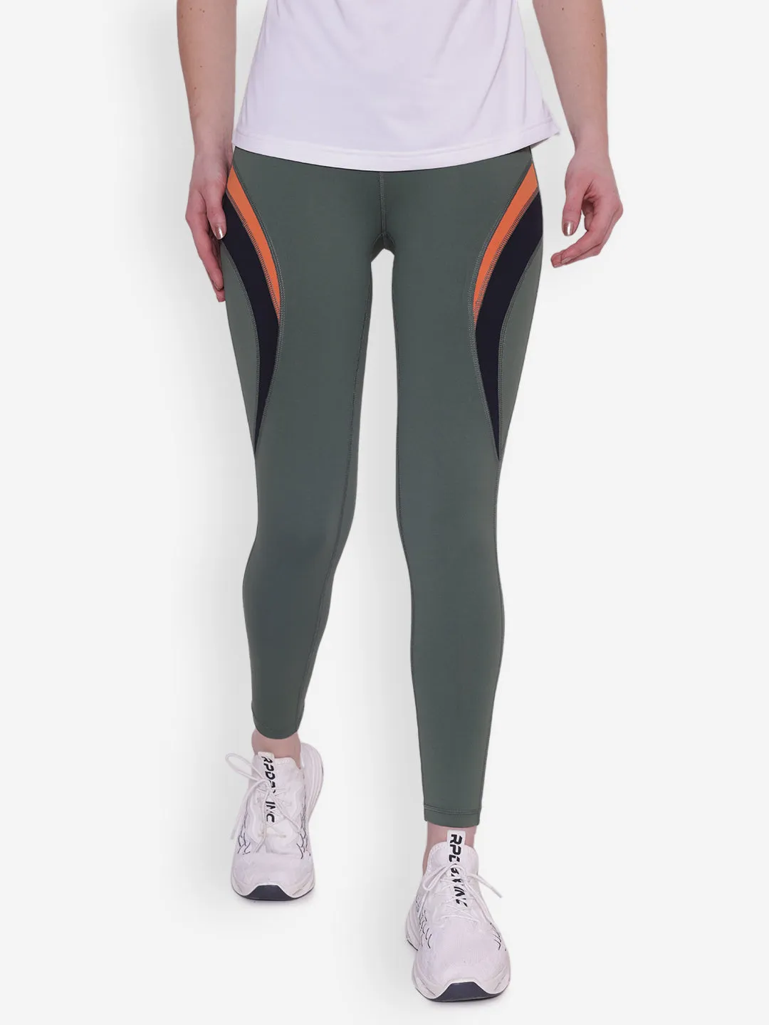 JUMP USA Women Solid Rapid-Dry Seamless Tights