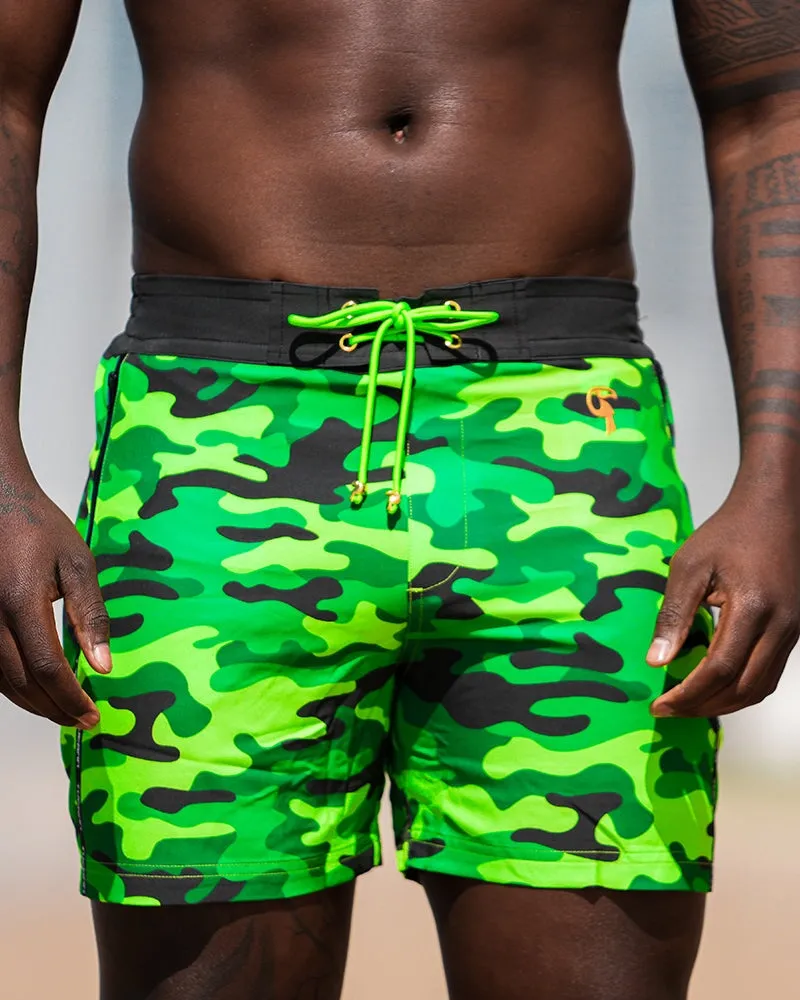 Jungle Green Camo - 5"