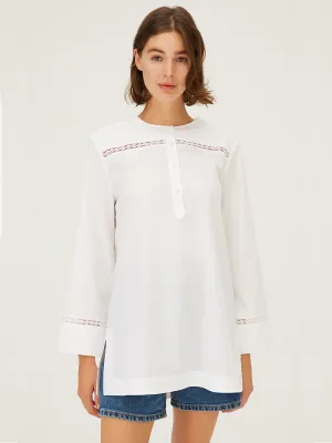 Kalina Tunic in White