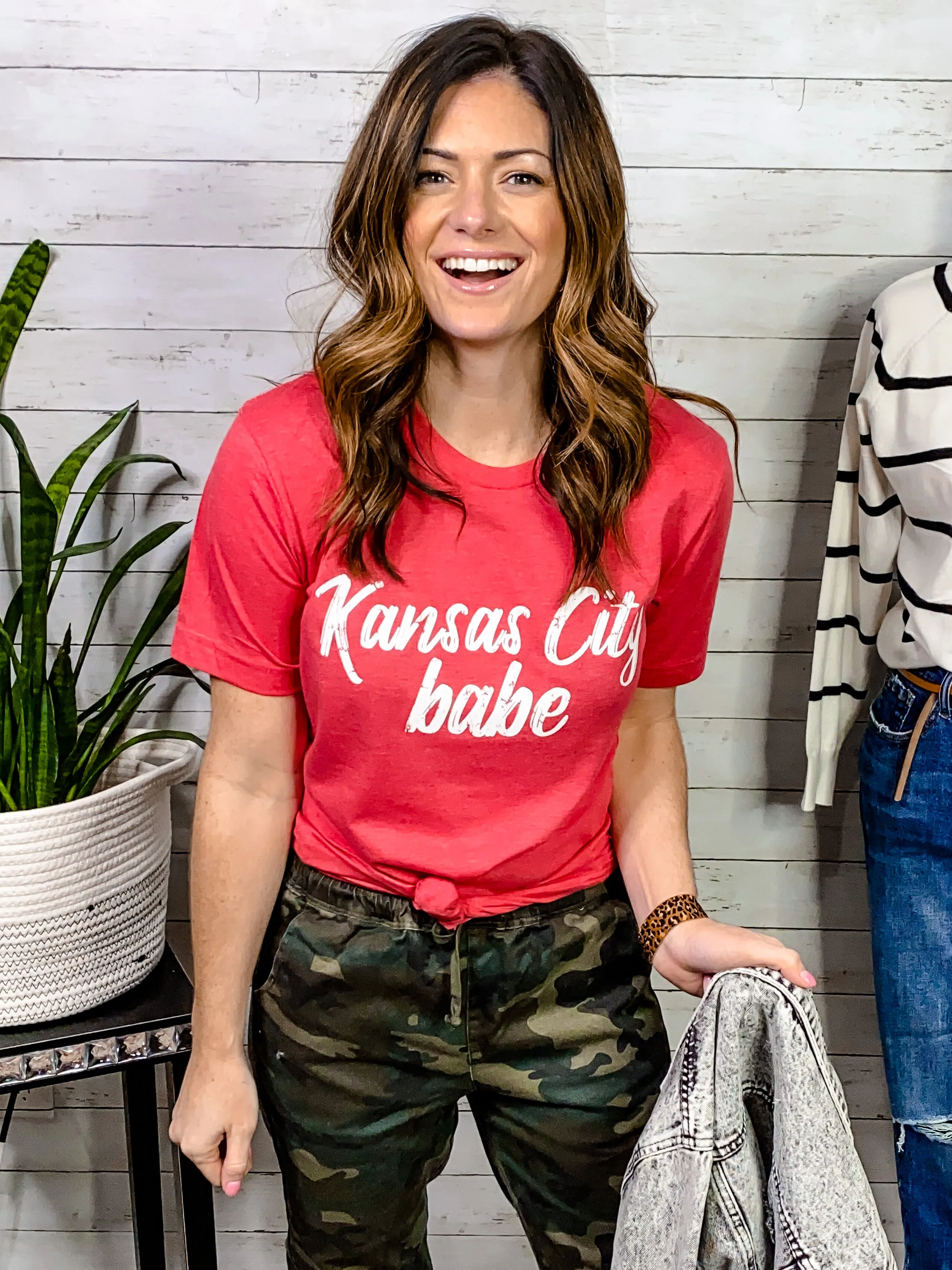 Kansas City Babe Tee - Red