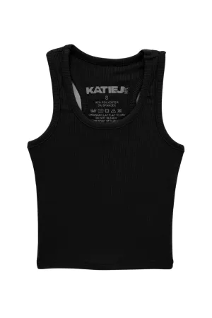 KATIE J NYC- TWEEN MANDI TANK (black)