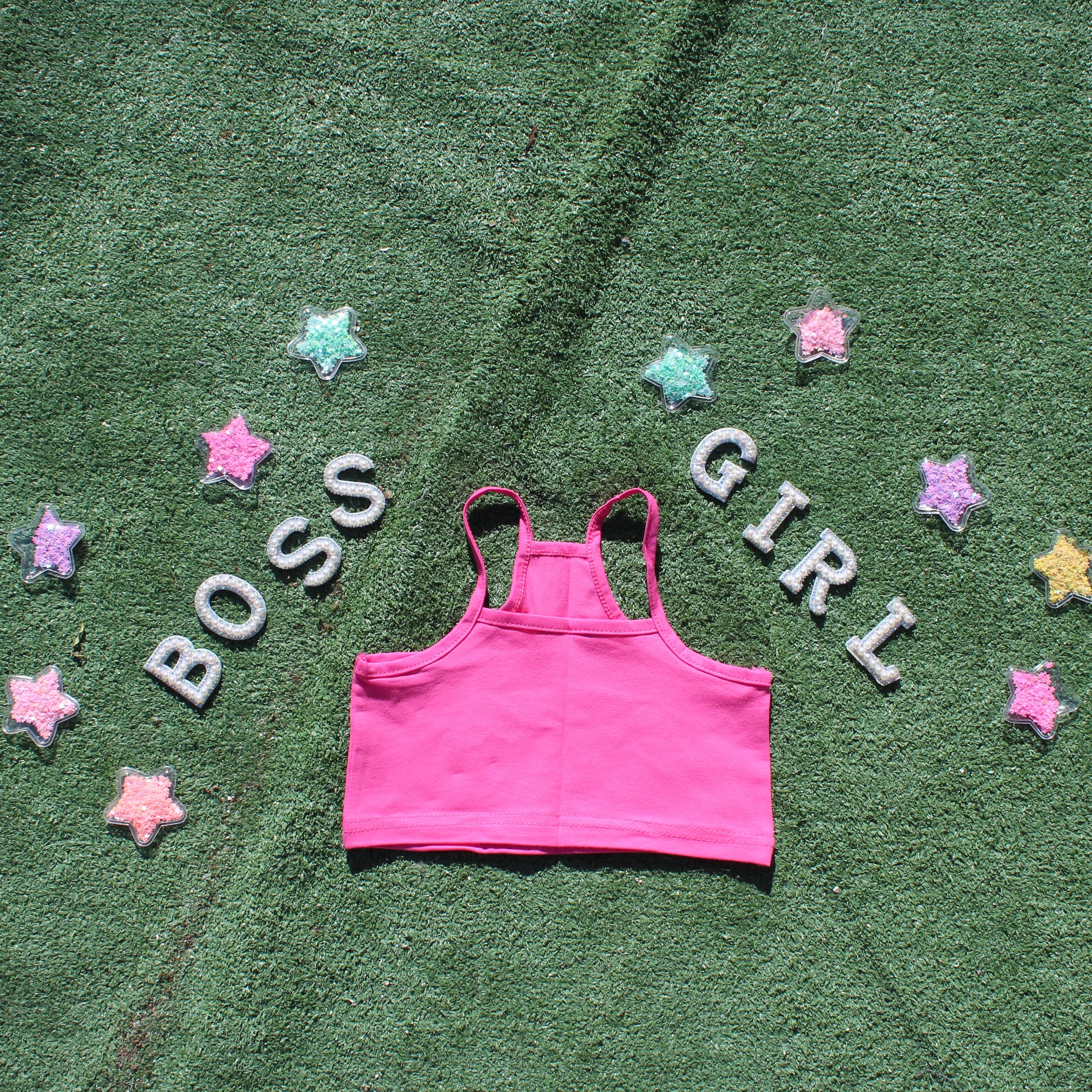 Kids Racerback Crop Top
