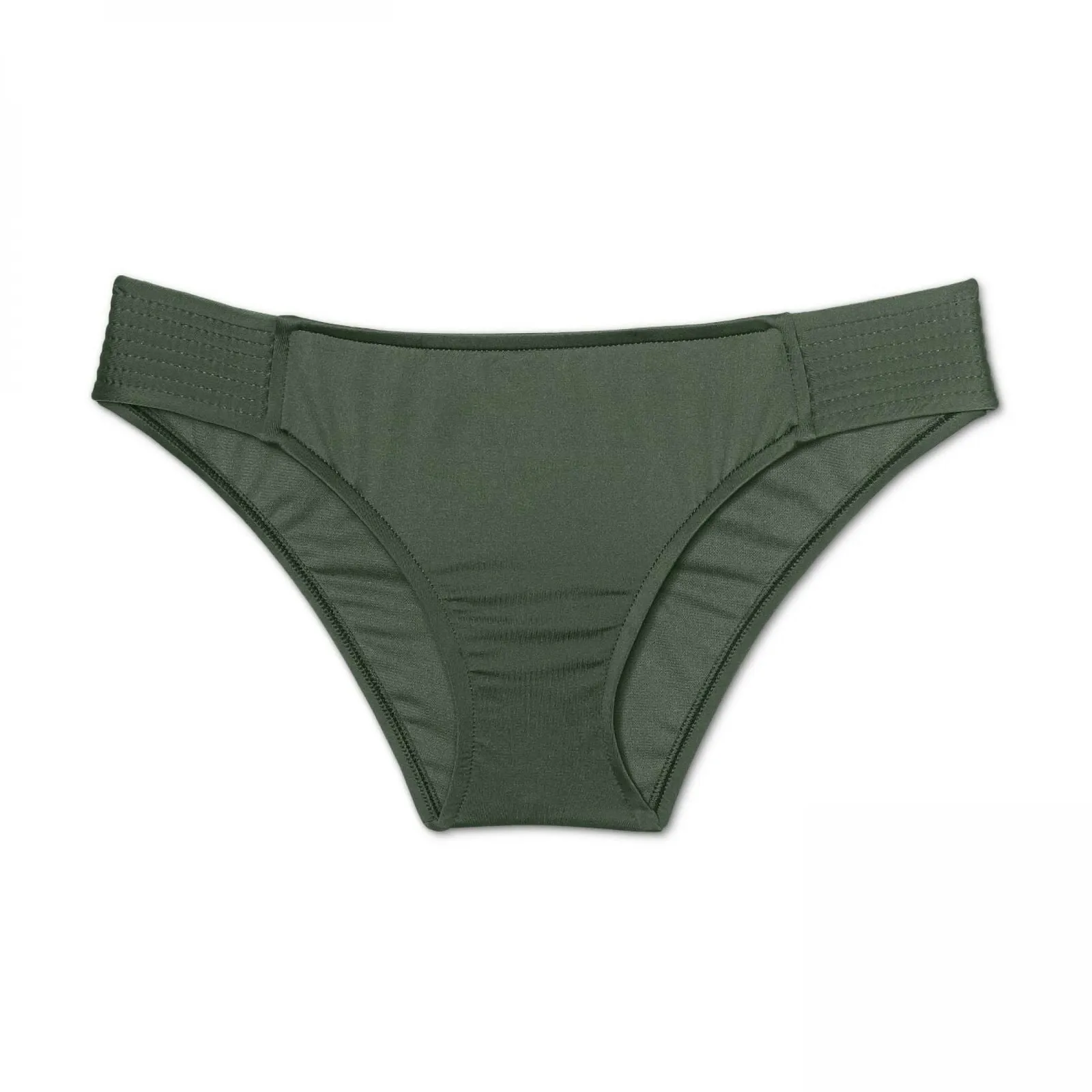 Kona Sol Women's Medium Coverage Tab Side Hipster Bikini Bottom