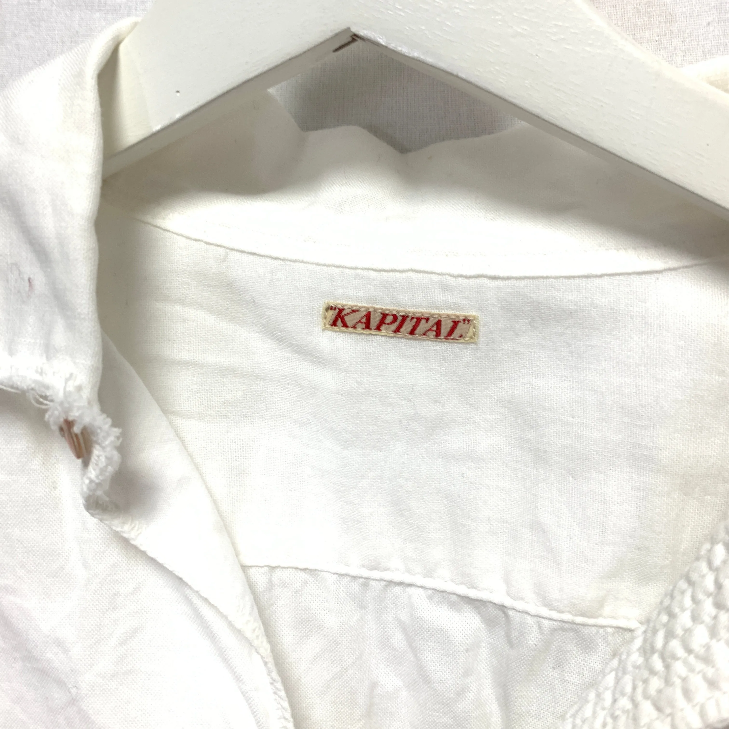 [L] Kapital Cotton Tunic Shirt