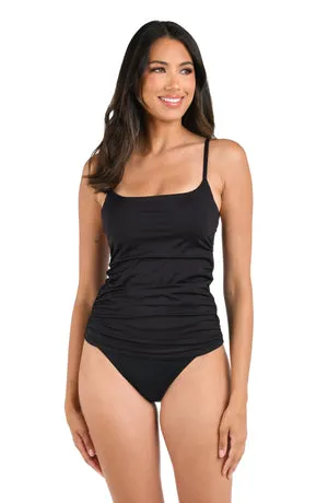 La Blanca Island Goddess U/W Lingerie Strap Tankini Top